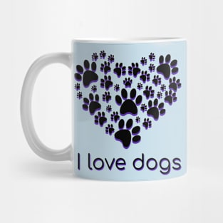 I love dogs Mug